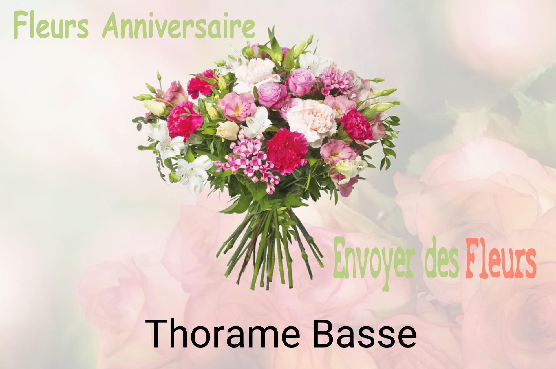 Bouquet de fleurs d’anniversaire livré à Thorame-Basse
