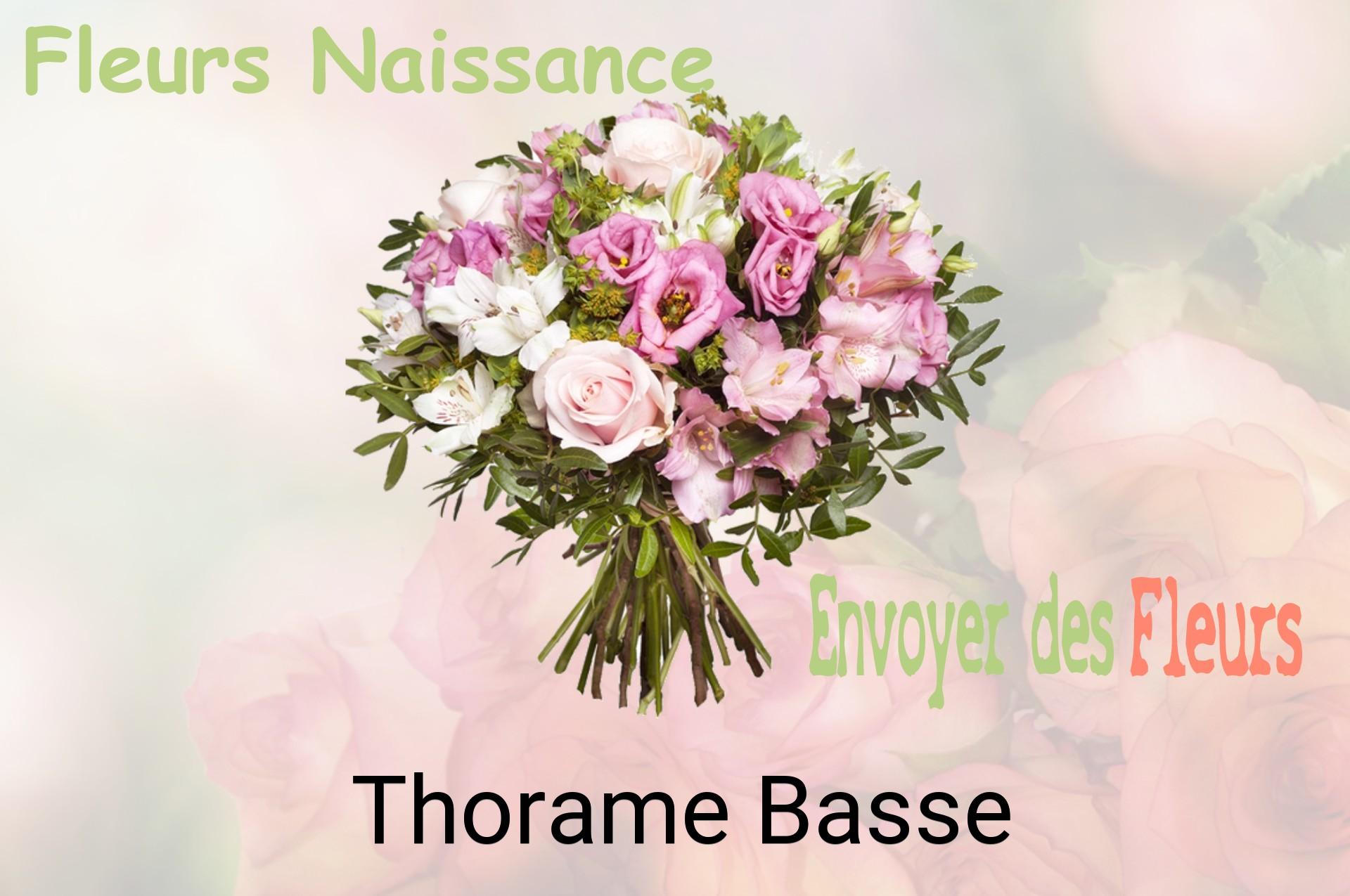 Bouquet de fleurs de naissance livré à Thorame-Basse