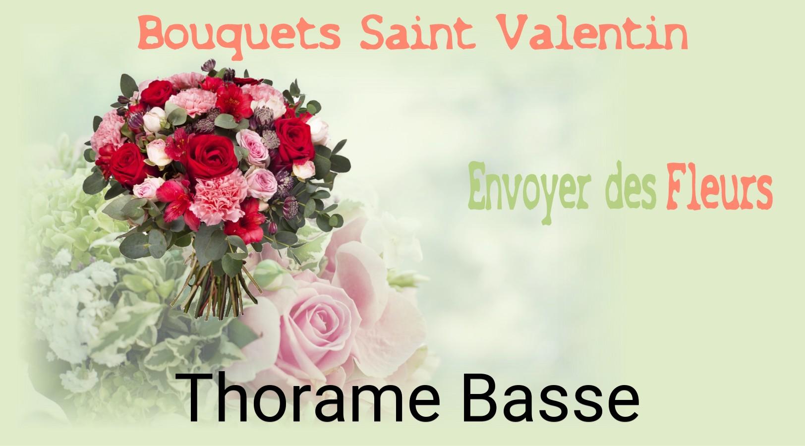Roses de Saint-Valentin livrées à Thorame-Basse